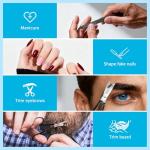 MORGLES 9-Piece Stainless Steel Nail Clippers Set