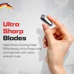 Colorful Non-Slip Nail Clippers with Grip