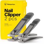 Non-Slip Extra Wide Nail Clippers Set - 2 Pack