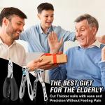 Heavy Duty Non-Slip Toenail Clippers for Thick Nails