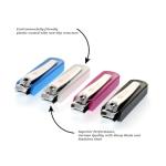Colorful Non-Slip Nail Clippers with Grip