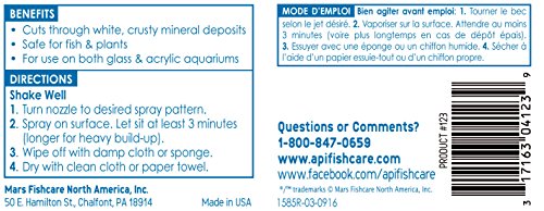 Easy-to-Use Aquarium Cleaner Spray, 237 ml