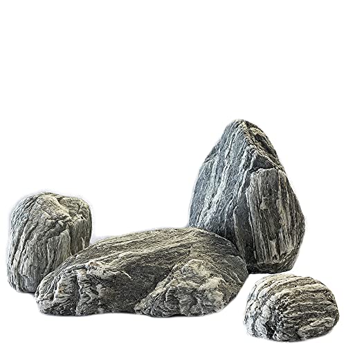 AquaNatural 15lb Silver Alpine Rock for Aquariums