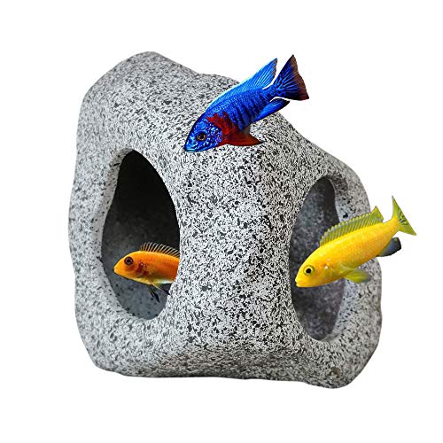 SpringSmart Aquarium Hideaway Rock Cave for Fish