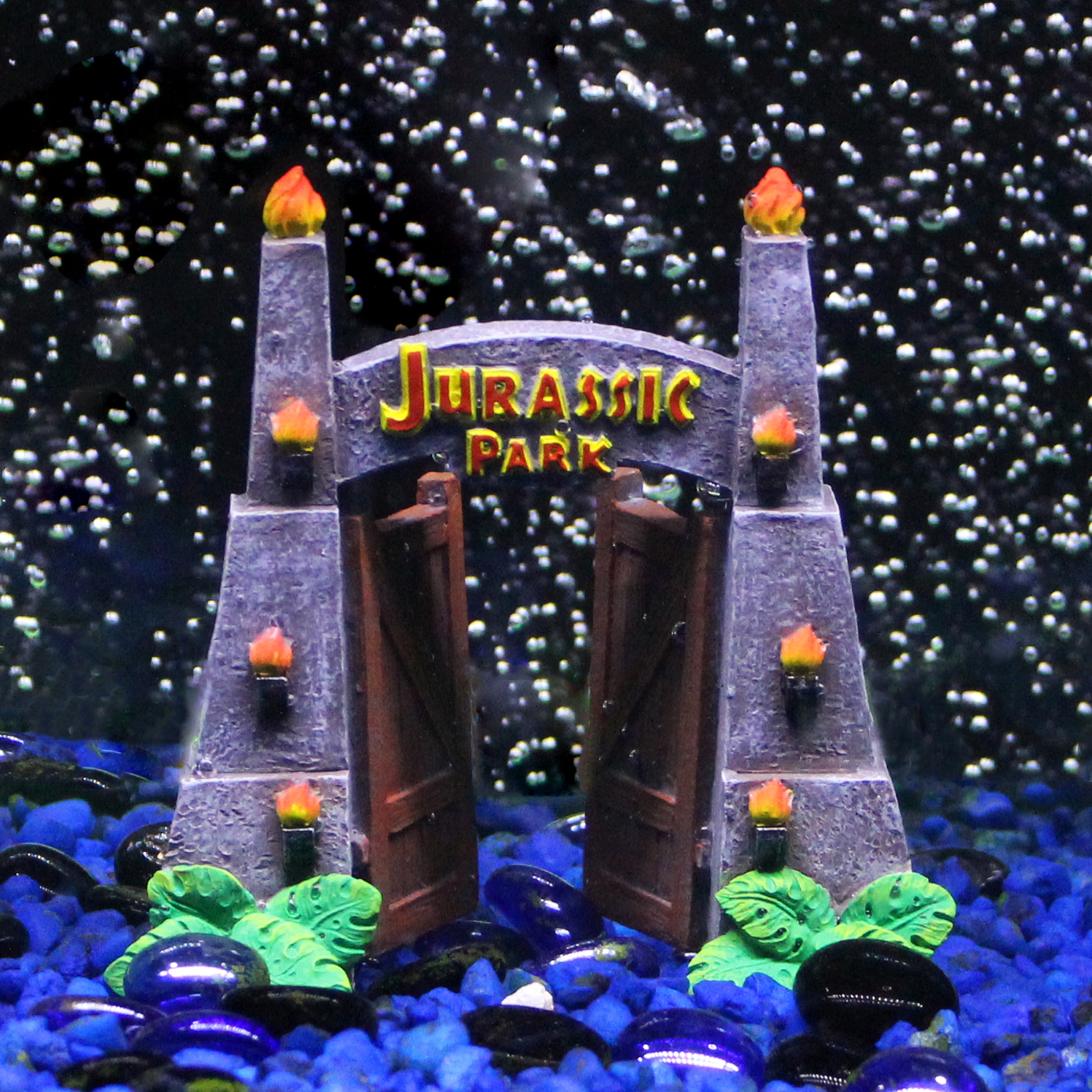 Jurassic Park Aquarium Decoration - Park Gate