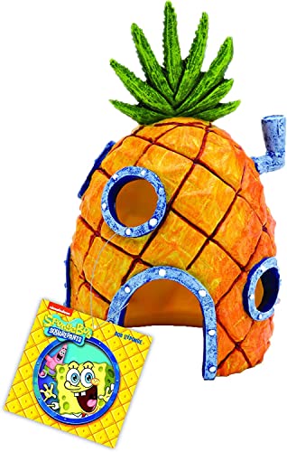 Spongebob Pineapple House Aquarium Ornament - Medium