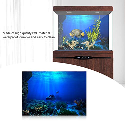 GOTOTOP 75 Gallon Aquarium Background Poster Décor