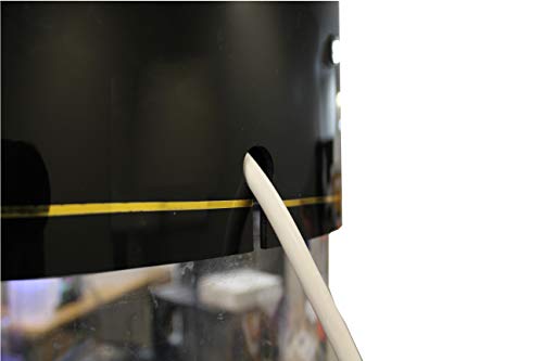 Luxury 53-Gallon Cylinder Aquarium with Stand