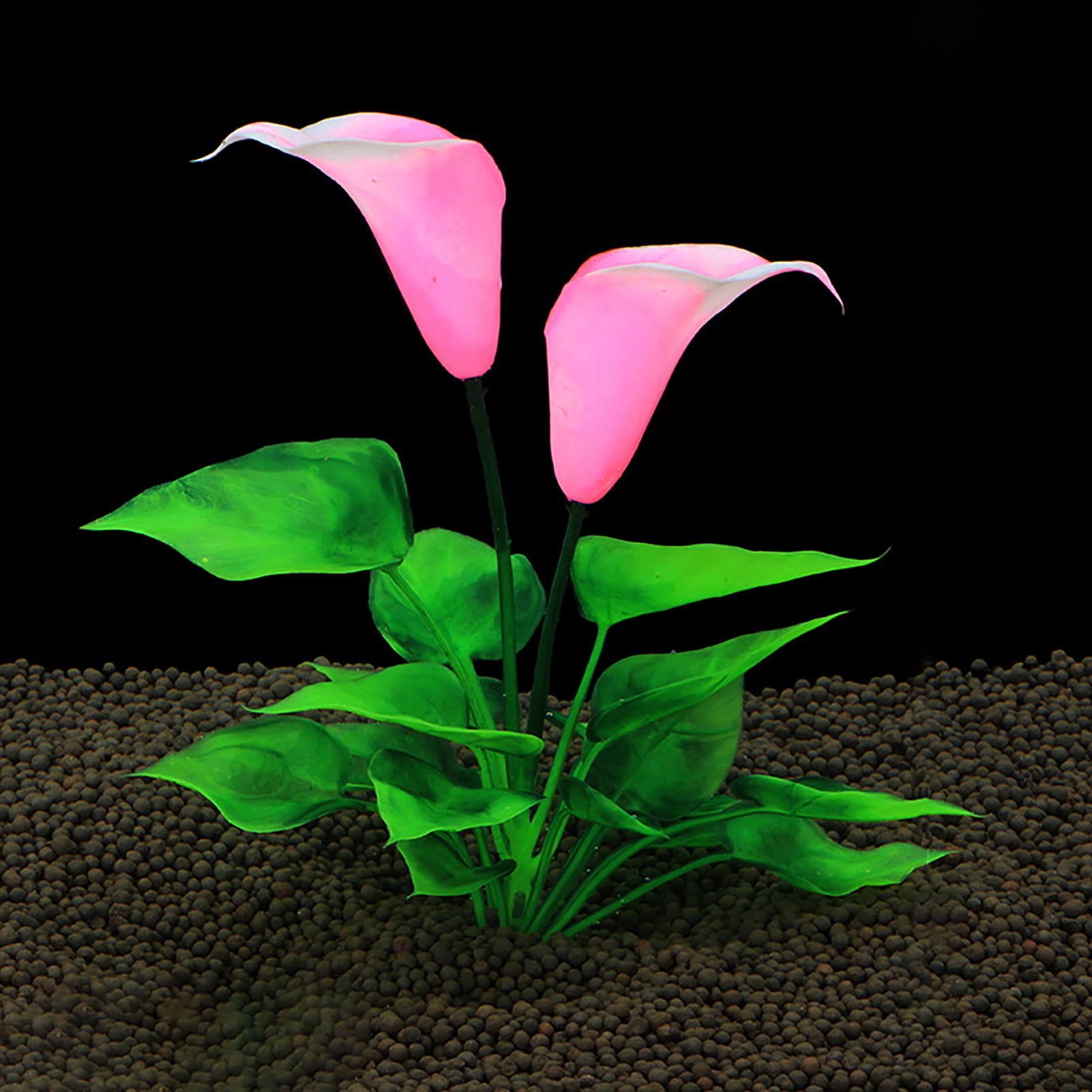 Artificial Lotus Flower Aquarium Plant Ornament