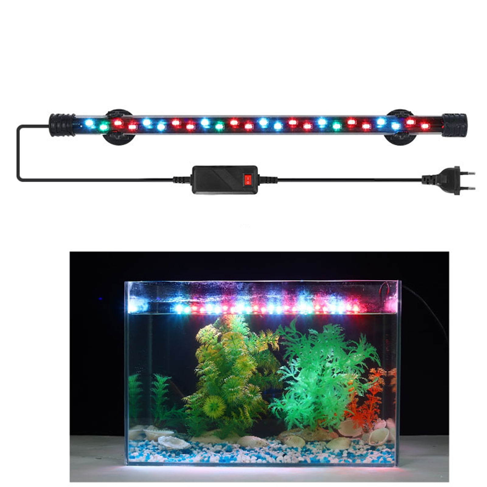 Multicolor LED Aquarium Light for Fish Tanks