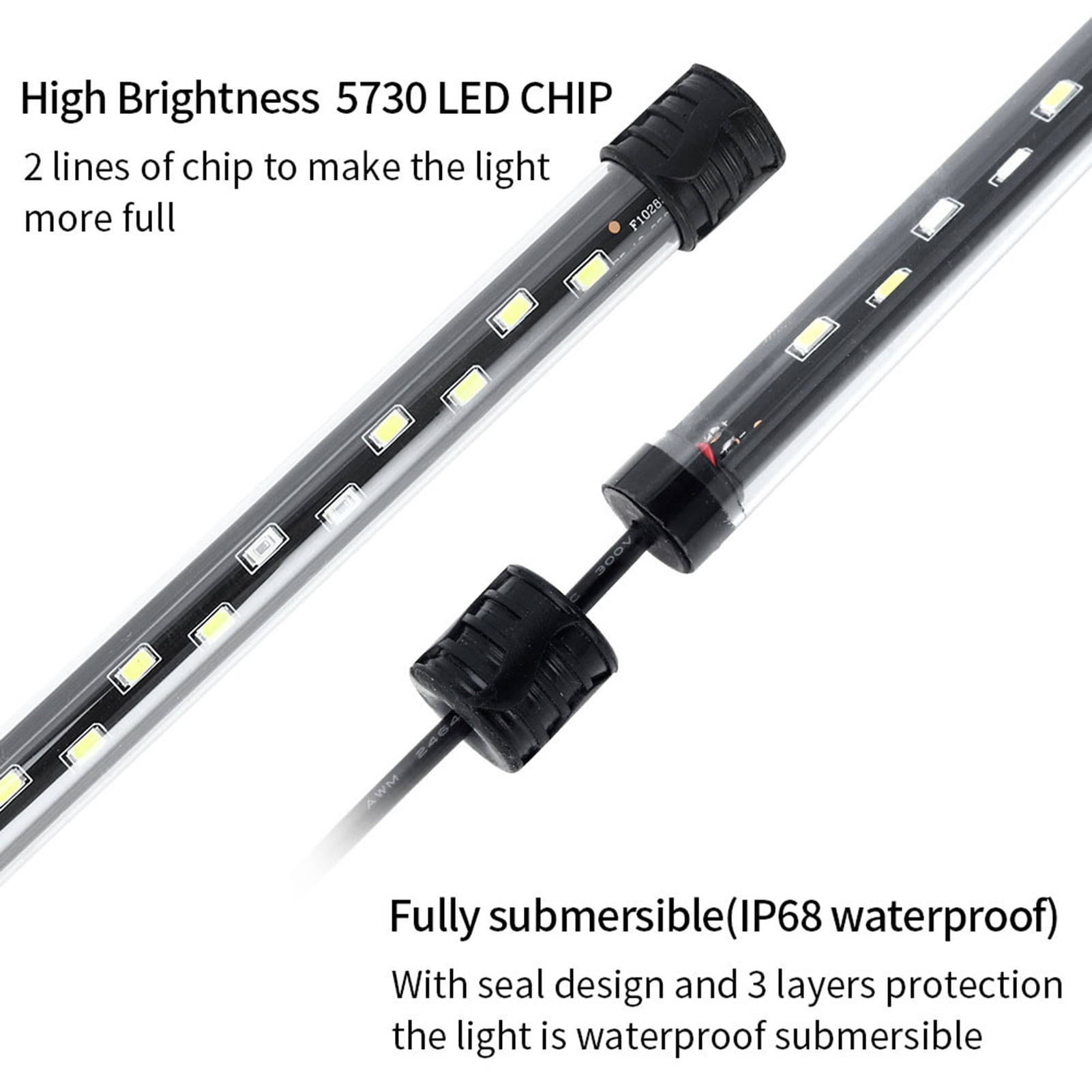 Multicolor LED Aquarium Light for Fish Tanks