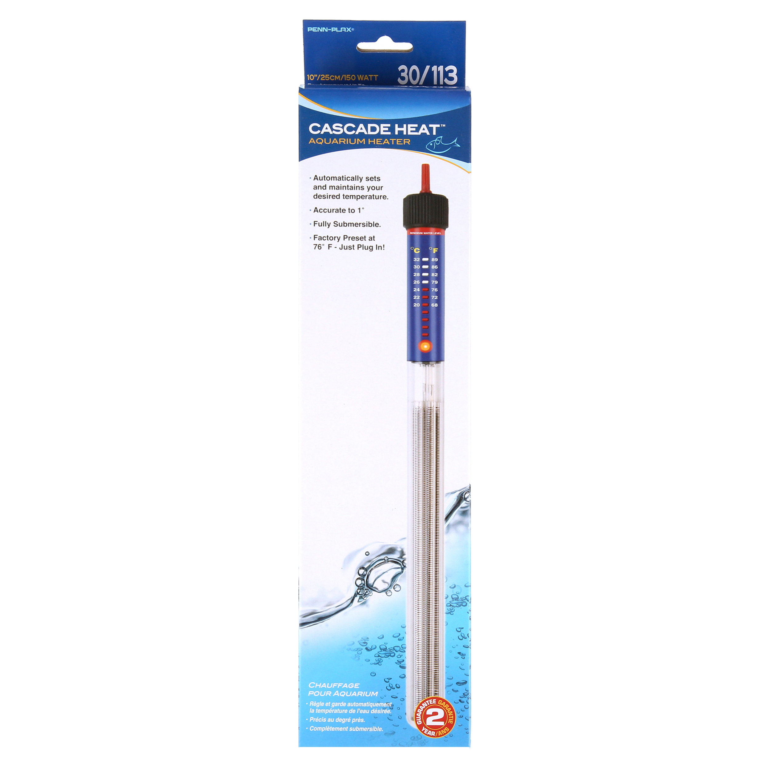 Penn-Plax 150W Cascade Aquarium Heater - 11