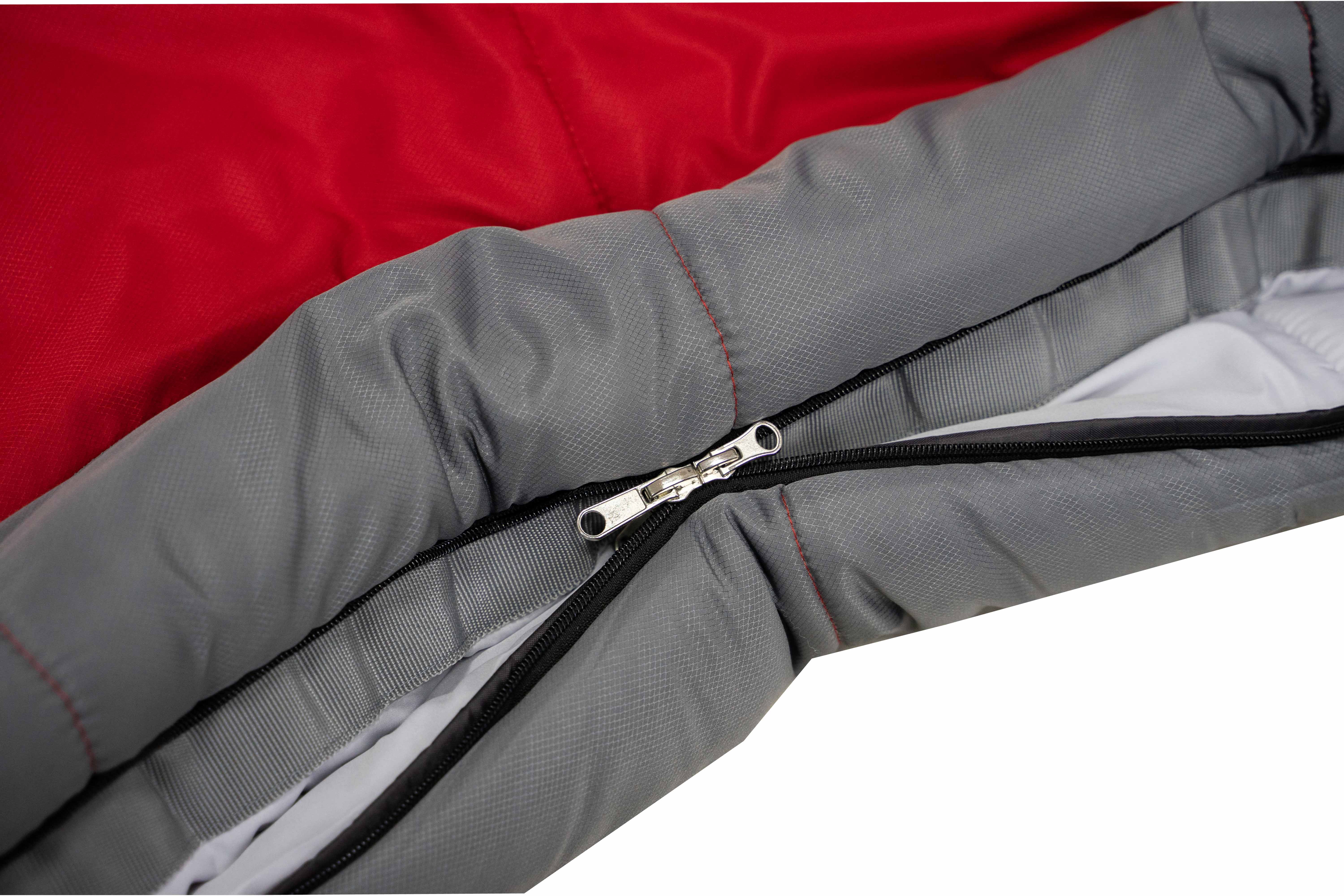 Ozark Trail 10-Degree Mummy Sleeping Bag, Red