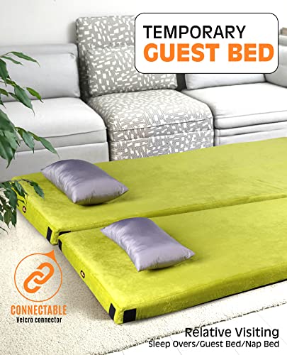 Thick 3-Inch Memory Foam Camping Mattress Pad