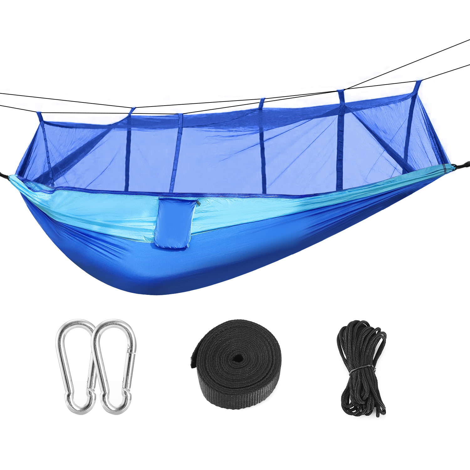 Portable Camping Hammock with Mosquito Net - 600 lbs
