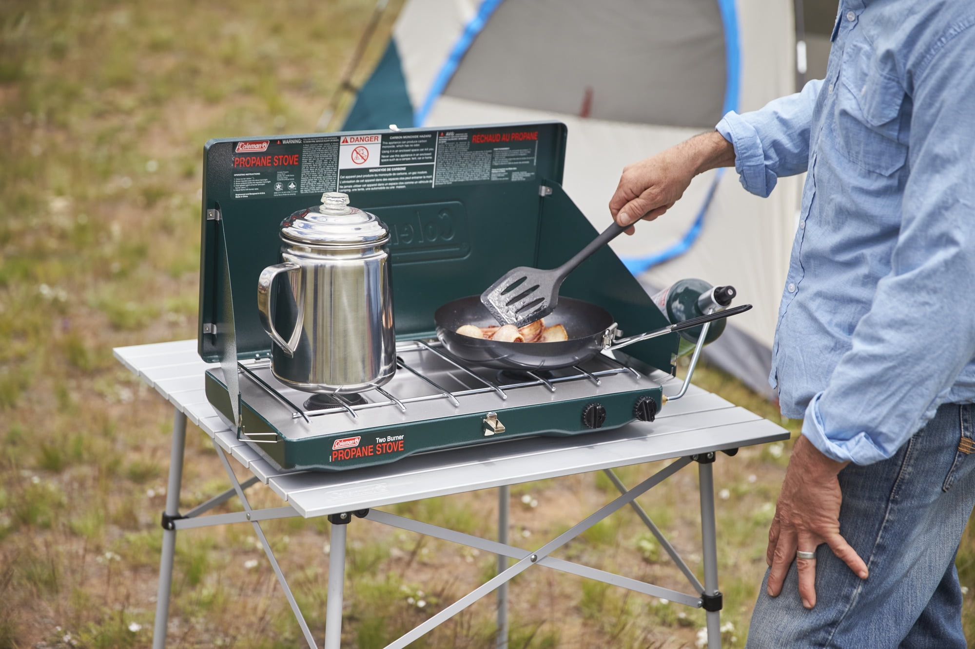 Coleman 2-Burner Propane Camp Stove