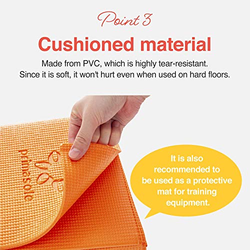 Travel-Friendly Yoga and Pilates Mat, 4mm