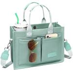 ZHMO Women’s Canvas Tote Bag with Pockets