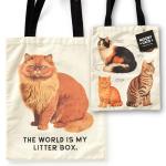 Moody Cats Eco-Friendly Canvas Tote Bag