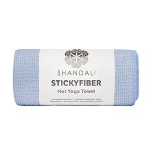 Shandali Stickyfiber Non-Slip Yoga Towel - Blue