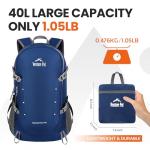 Venture Pal 40L Lightweight Packable Hiking Backpack