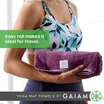 Gaiam Microfiber Yoga Towel for Hot Yoga