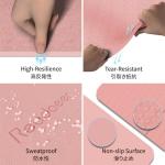 Compact Foldable Yoga Mat with Carrying Bag (Pink)