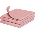 Compact Foldable Yoga Mat with Carrying Bag (Pink)