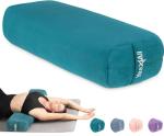 Yes4All Triple-Layer Sponge Yoga Bolster Pillow for Restorative Yoga & Meditation - Versatile Support Pillow, Balance & Poses Modification