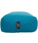 Everyday Yoga Premium Bolster, Soft & Supportive Meditation Pillow with Carry Handle, Lightweight Cushion, Peacock - Rectangular