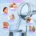 2026 Upgrade Hydrogen Water Bottle,14OZ Portable Hydro Water Machine, Rechargeable Hydrogen Water Bottle Generator for Travel, Home, Office, Fitness & Everyday Hydration – Gift for Family & Friends