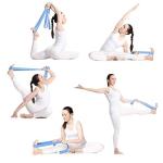 ARLTB Cork Yoga Blocks 2 Pack with Yoga Strap Set 9"x6"x4"