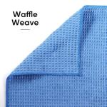 HOMEXCEL Hot Yoga Towels 2 Pack, (26.5" x 72") Non-Slip & Ultra-Absorbent Microfiber Yoga Mat Towels for Hot Yoga, Pilates, Exercise, Fitness, Bikram and Workout, Blue/Pink