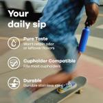 Hydro Flask Water Bottle - Insulated Stainless Steel - Non Spill, Leakproof in 24 Oz White