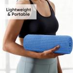 HOMEXCEL Hot Yoga Towels 2 Pack, (26.5" x 72") Non-Slip & Ultra-Absorbent Microfiber Yoga Mat Towels for Hot Yoga, Pilates, Exercise, Fitness, Bikram and Workout, Blue/Pink