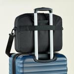 Amazon Basics Laptop Carrying Case with Shoulder Strap and Handle, Large Capacity, 15.6 in, Black