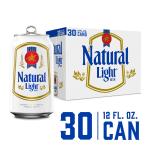 Natural Light American Lager Beer 30 pack 12 fl oz Aluminum Cans 4.2% ABV