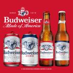 Budweiser American Lager Beer 30 pack 12 fl oz Aluminum Cans 5% ABV