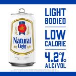 Natural Light American Lager Beer 30 pack 12 fl oz Aluminum Cans 4.2% ABV