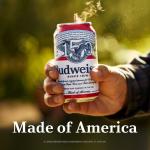 Budweiser American Lager Beer 30 pack 12 fl oz Aluminum Cans 5% ABV