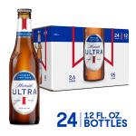 Michelob ULTRA Superior Light American Lager Beer, 24 pack 12 fl oz Glass Bottles 4.2% ABV
