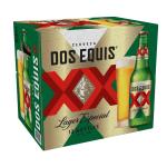 Dos Equis Mexican Import Lager Beer, 12 pack, 12 fl oz Bottles, 4.2% ABV