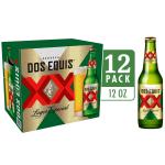 Dos Equis Mexican Import Lager Beer, 12 pack, 12 fl oz Bottles, 4.2% ABV