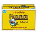 Pacifico Clara Mexican Lager Import Beer, 24 pack 12 fl. oz. Bottles, 4.4% ABV