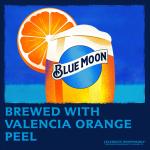 Blue Moon Belgian White Craft Beer, 12 Pack, 12 fl oz Glass Bottles, 5.4% ABV