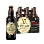 Guinness Extra Stout Import Beer, 6 pack, 11.2 fl oz Bottles, 5.6% ABV
