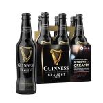 Guinness Draught Stout Import Beer, 6 pack, 11.2 fl oz Bottles, 4.2% ABV
