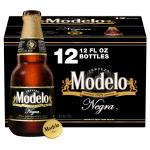 Modelo Negra Amber Lager Mexican Import Beer, 12 pack 12 fl. oz. Bottles, 5.4% ABV