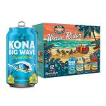 Kona Wave Rider Variety pack 12 pack, 12 fl oz Aluminum Cans, Craft Beer, 4.6% ABV