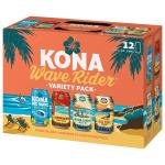 Kona Wave Rider Variety pack 12 pack, 12 fl oz Aluminum Cans, Craft Beer, 4.6% ABV